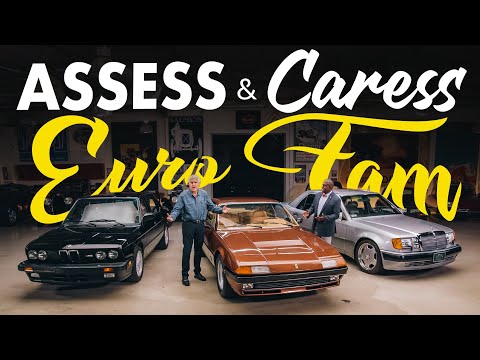 European Family Sportscars | Assess and Caress with Donald Osborne and Jay Leno