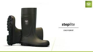 Steplite EasyGrip, steel toe cap and midsole (S5), green