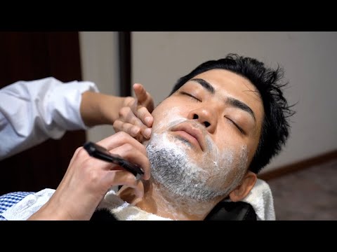 [Compilation] Barber shaving | ASMR