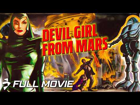 DEVIL GIRL FROM MARS (1954) | Full Movie | Space Sci-Fi Classic