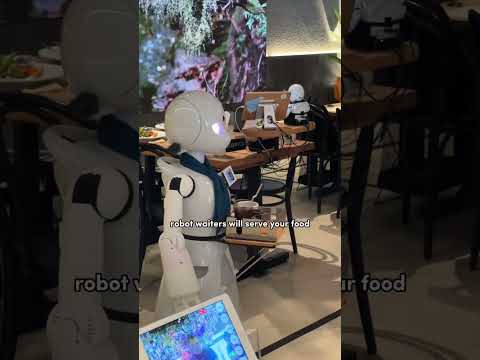 THE COOLEST CAFE IN TOKYO 😱🤖 Yes po opo this cafe in Tokyo is operated by ROBOTS 😳