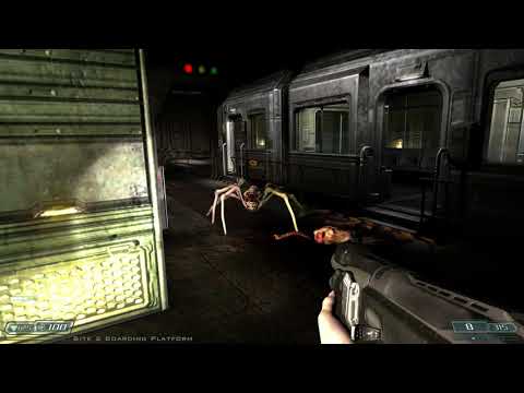 Doom 3 BFG Edition - Monorail And Delta Complex Entry