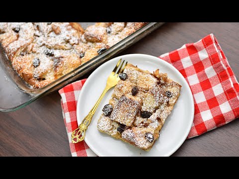 Don't Waste Your Leftover Bread | Turn It Into Creamy Bread Pudding | Best Recipe