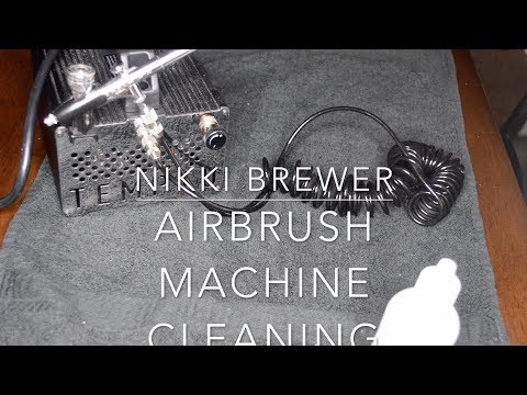 How to Clean the Temptu Airbrush Machine | Nikki Brewer