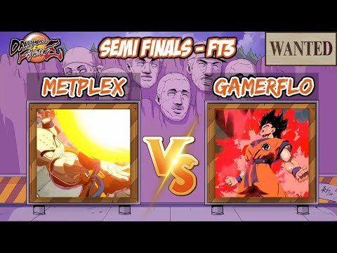 The Krillin Master! Gamerflo vs Metplex FT3 - WANTED DBFZ Semi finales