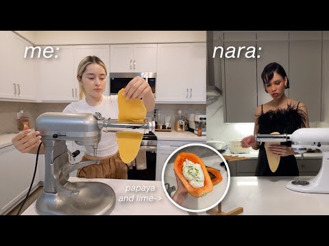 cooking like Nara Smith for 24 hours | everything homemade