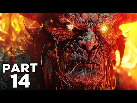 BLACK MYTH WUKONG Walkthrough Gameplay Part 14 - BISHUI GOLDEN-EYED BEAST | SECRET BOSS (FULL GAME)