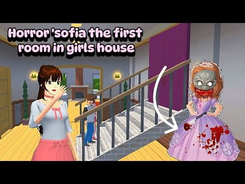 Horror Sofia the first in Sakura School Simulatorرعب صوفيا الأول في Sakura School Simulator