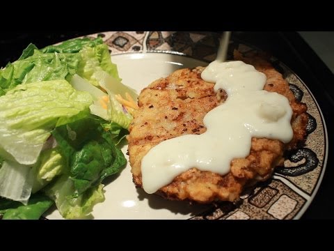 Chicken Fried Steak w Cream Gravy Texas Style