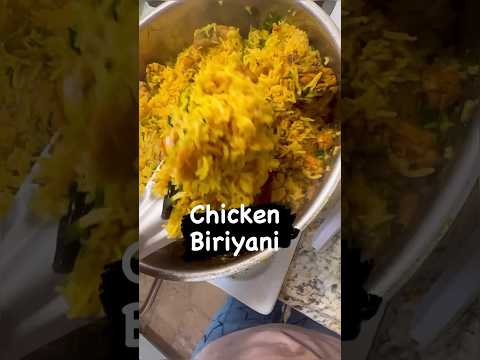 Chicken Biriyani Sunday Special Lunch #chickenbiryani #indianfood #foodblogger #viralreels #sunday