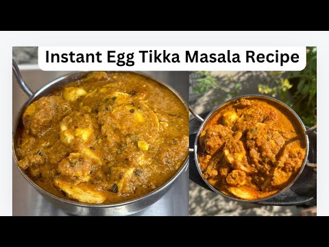 The Ultimate Egg Tikka Masala Curry Recipe