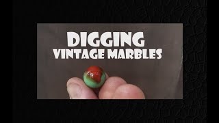 Dump Digging Archaeology - In Search Of VINTAGE MARBLES - Antiques - Bottle Digging - Pets - Cats -