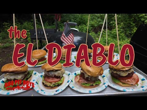 the EL DIABLO BURGER