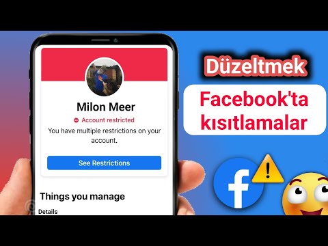 Facebook'ta kısıtlamayı nasıl kaldırabilirim? (Yeni Yöntem)