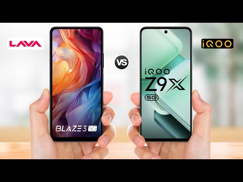 Lava Blaze 3 5g vs IQOO Z9x 5g || Full Comparison