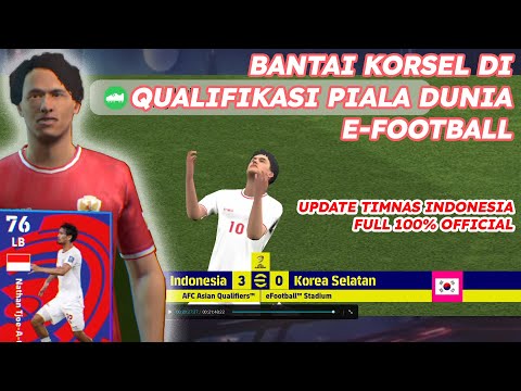 MEMBAWA INDONESIA MENANG DI QUALIFIKASI PIALA DUNIA !! BANTAI KORSEL !!!