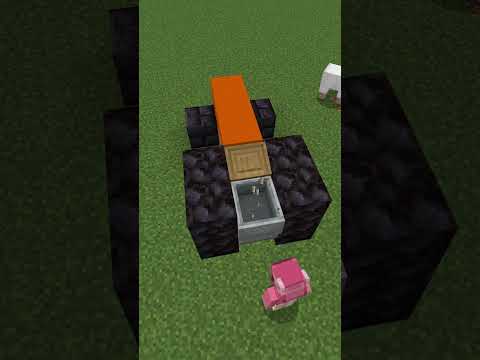 how to make a tractor　Bedrock Edition 【Minecraft】