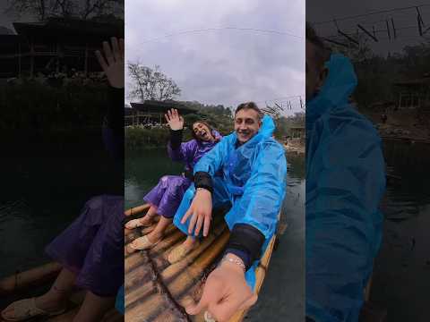 Rafting in Hang Thầm Lín part 2. Subscribe for the full vlog!  #hagiang #vietnam #travel #local