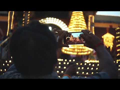 Man Takes Photos of Lights | Copyright Free Video Footage