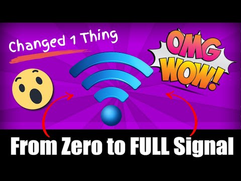 How to get Faster Internet Speed FULL Signal