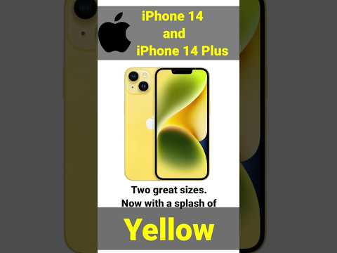 Apple iPhone 14 & iPhone 14 Plus Yellow #iphone #iphone14 #yellow @heettech