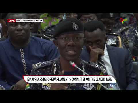 Full Video: IGP Dampare in Parliament over leaked audio.