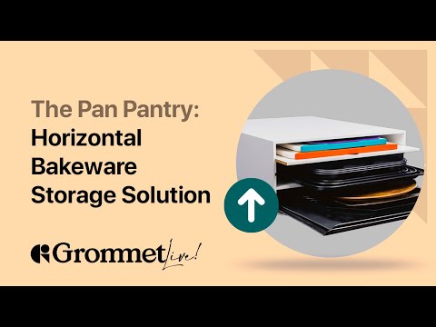 The Best Way to Store Your Pans Is with Pan Pantry | Grommet Live