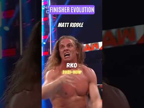 Every FINISHER of Matt Riddle ! #shorts #wwe