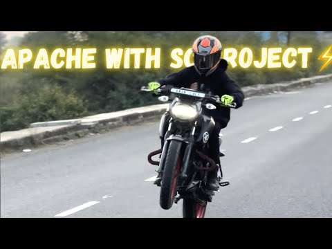 Apache rtr 1604v decat exhaust🔥|| sc-project || travel series soon😍