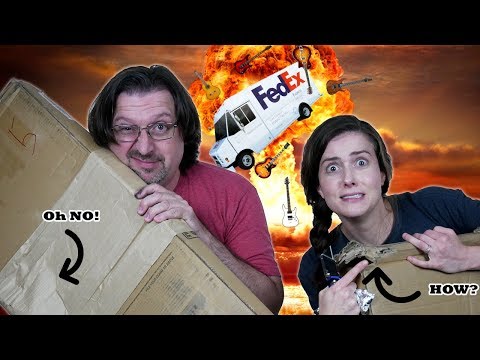 Did Our Guitars Get Destroyed | Unboxing Video