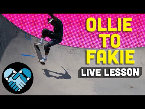 How to Ollie to Fakie