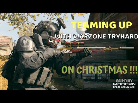 TEAMING UP WITH WARZONE TRYHARD IN SOLOS *ON CHRISTMAS* #shorts