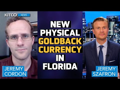 'Florida Is Getting New Gold Currency': State Leading in U.S., Uses New Technology | Jeremy Cordon