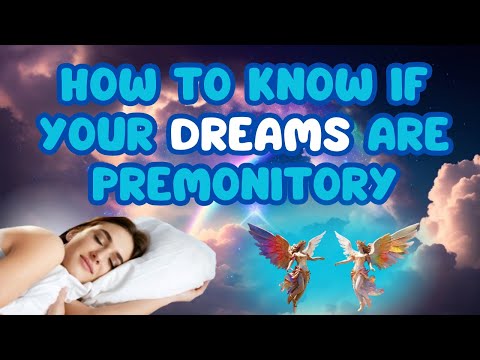 Message From The ANGELS 💌 LEARN TO IDENTIFY YOUR PREMONITORY DREAMS ✨ [Angel Messages]