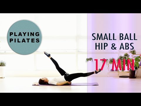 [Playing Pilates] 스몰볼 힙과 복근 운동 17 min★Small Ball Hip&ABS WorkOut [홈트레이닝]