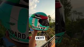 KYT ttcourse leopard Helmet #kyt #helmet #ttcourse #leopard