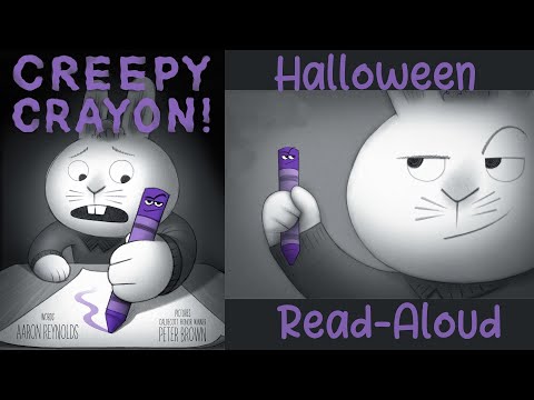 CREEPY CRAYON! By Aaron Reynolds | Halloween Read Aloud Story for Kids