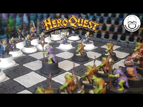 Probably the BEST HeroQuest chess set on the INTERNET!!!