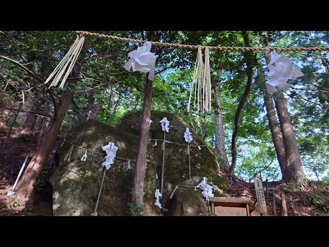 ③須賀神社 奥宮「結魂」お詣り 20230502 夫婦岩【巨石】八雲山へ（山伏）