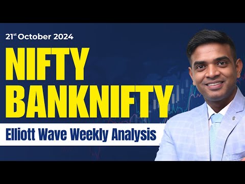 Monday Market Outlook | Nifty & Bank Nifty Elliott Wave Prediction for 21 October 2024 | Chartkingz