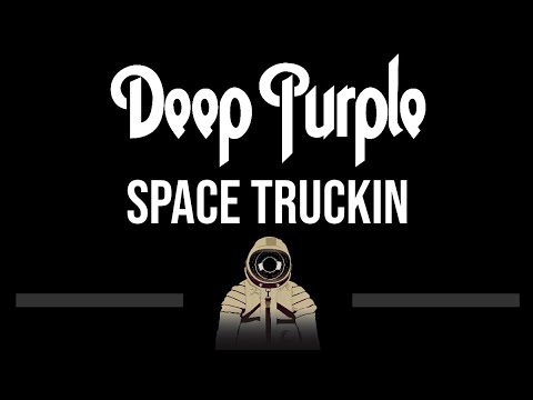 Deep Purple • Space Truckin (CC) (Upgraded Video) 🎤 [Karaoke] [Instrumental Lyrics]