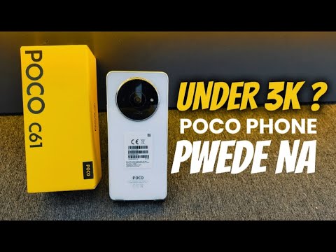 POCO C61 | UNBOXING | UNDER 3K POCO PHONE  ? PWEDE NA