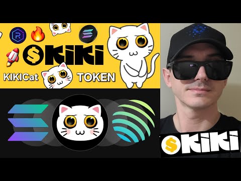 $KIKI - KIKICat TOKEN CRYPTO COIN HOW TO BUY KIKI CAT MEMECOIN SOL SOLANA RAYDIUM XT XT.COM GIPHY