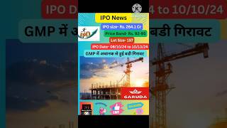 Garuda construction ipo, Garuda construction and engineering ltd ipo #Garuda #Latestipo #latestgmp