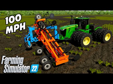 Top Mods For Fast Plowing At 100 MPH | Farming Simulator 22