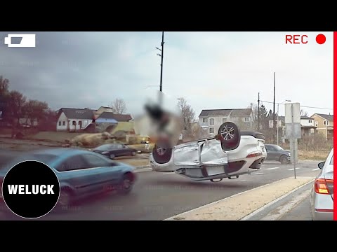 55 Shocking Moments Of Car Crash Compilation Caught On Camera Got Instant Karma