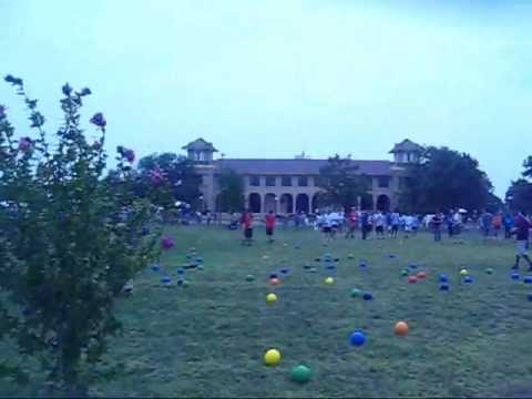 Dodgeball in Detroit! World record breaking attempt on Belle Isle - Michigan 2011