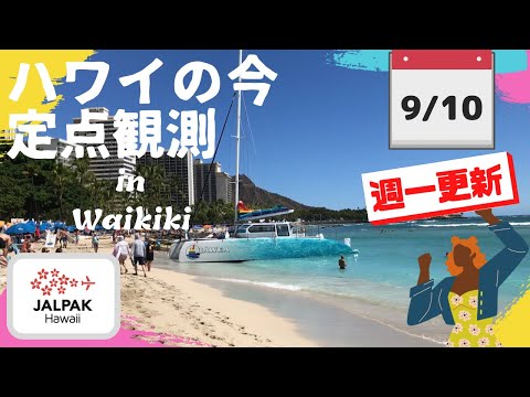 【ハワイの今】ワイキキ定点観測  2024年9月10日