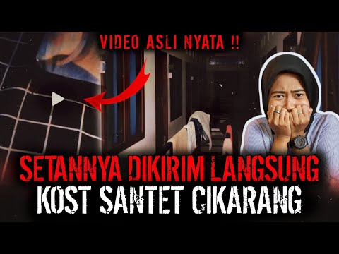 VIDEO ASLI !! SETANNYA DIKIRIM LANGSUNG KE KOST