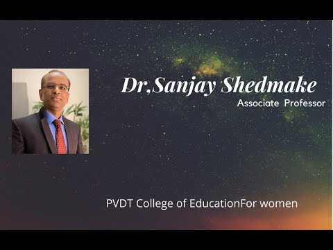 Message of Dr Sanjay Shedmake